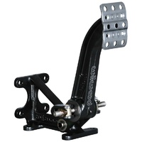 Wilwood Floor Mount Brake Pedal Suit Dual Master Cylinder With Balance Bar, 9.6" Pedal Length, 6.0:1 Ratio WB340-13831