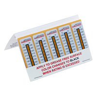 Wilwood Caliper Temperature Strips Includes 10 Non-Reversible Strips WB400-15671