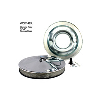 WESFIL CHROME FILTER ASSEMBLY 14"X2"ASSEMBLY RECESSED BASE 14"X2"ASSEMBLY RECESSED BASE WCF142R
