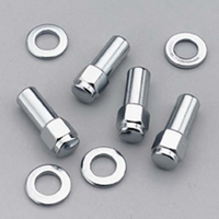 Weld Racing Closed End Wheel Nut and Washer 1/2" Suit Draglite, Rodlite, Prostar Wheels (4 Pack)