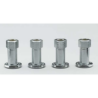 Weld Racing Open End Wheel Nut and Washer 12mm x 1.5" Suit Draglite, Rodlite, Prostar Wheels (4 Pack)
