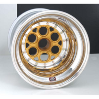 Weld Racing Magnum Sprint Rim Gold Centre 15" x 15" , 42 Spline, 5" Offset, Inner Bead-Loc