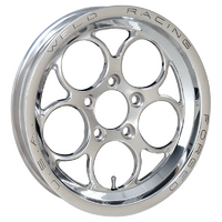 Weld Racing Magnum Pro Drag Front Runner 1-Piece Polished 15" x 3.5" 1.75 B/S Suit 4.5" B/C