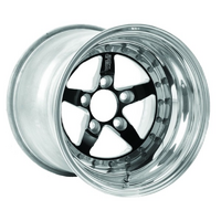 Weld Racing Weld Star RT Black Centre 15" x 6" 3.5" B/S With 5 x 4.75" B/C