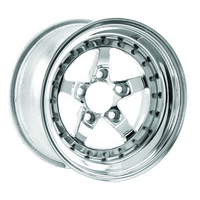Weld Racing Weld Star RT Polished Centre 15" x 8" 4.5" B/S With 5 x 4.5" B/C