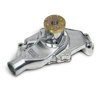 Weiand Small Block Chev Short Action+Water Pump Pol WEI9208P