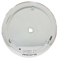 Weld Racing Micro Sprint Mud Cover Polished Suit 10" Wheel