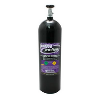Wilson Nitrous Bottle 10-lb. (Black) 21" x 7" dia.