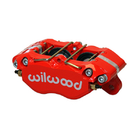 Wilwood Caliper DP Lug 1.00 in. Rotor Width 13.06 in. Rotor Dia. 1.75/1.75 in. Bore Universal Alum Red Each