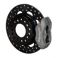 Wilwood Brake Kit Rear FDLI Drag Lug 11.44 Rotor GT Slotted & Drilled Ano Kit