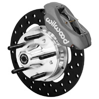 Wilwood Brake Kit Front FDLI Drag Lug 11.75 Rotor GT Slotted & Drilled Ano Kit