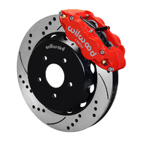 Wilwood KIT FRONT GTO 2004-2006 14.00 ROTOR DRILLED RED W/LINES