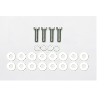 Wilwood Bolt Hex Head Alloy Steel Grade 8 Hex 1.250 in. Length 3/8-24 Thread Kit