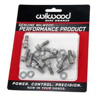 Wilwood BOLT KIT HAT/ROTOR 1/4-20x.75 LG 12 PTCS 12 PACK