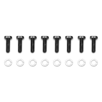 Wilwood BOLT KIT HAT/ROTOR 5/16-18x1.00 LG HHCS LWD BLACK OXIDE