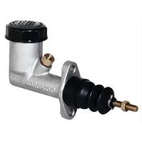 Wilwood Master Cylinder Integral Reservoir Compact 3/4 in. Bore Single Outlet Aluminum Bare Kit