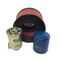 Wesfil Air/Oil/Fuel Filter Service Kit for Toyota Landcruiser 80 Series 4 2L D 1HZ 