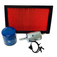 Wesfil Air/Oil/Fuel Filter Service Kit For Holden Commodore VT/VX V6 with lpg