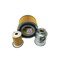 Wesfil Air/Oil/Fuel Filter Service Kit for Nissan Navara 2 5L TD D40 YD25 Spain Build