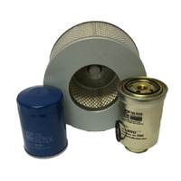 Wesfil Air/Oil/Fuel Filter Service Kit for Toyota Hilux 3 0L D 5L 