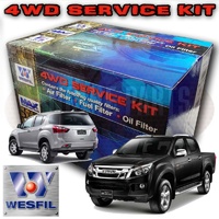 Wesfil Air/Oil/Fuel Filter Service Kit For Isuzu D-Max 3 0L TD 4JJ1 06/12 - ON