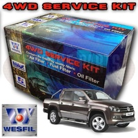 Wesfil Air/Oil/Fuel Filter Service Kit For VW Amarok 2 0L TFSi 01/12- ON