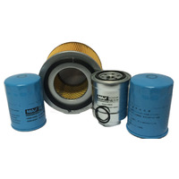 Wesfil Air/Oil/Fuel Filter Service Kit for Nissan Patrol GU/GUII/GUIII 4 2L Turbo Diesel