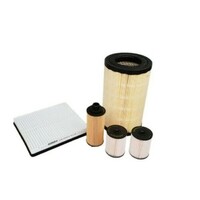 Wesfil Air/Oil/Cabin/Fuel Filter Service Kit For Mitsubishi Triton 2 4L TD 01/15-ON 4N15 