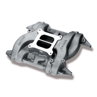 Weiand BB Chrysler Action +Plus Intake Manifold 361, 383, 400 V8, Satin Finish