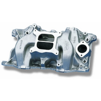 Weiand SB Chrysler Stealth Intake Manifold 318 (late style), 340, 360 V8, Satin Finish
