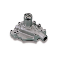 Weiand for Ford Windsor Action +Plus Water Pump 302-351W, Satin Finish