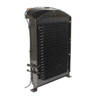 Cobra Z Series Cool-Mate Radiator With A/C Condenser Suit 1933-34 All Models Center Inlet Right Outlet SB Chev 289 302 Windsor V8