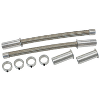 Watson's StreetWorks S/S Braided Door Loom Kit 1/2" O.D. x 3/8" I.D. x 7" (Pair)