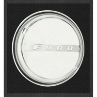 Wheel Vintiques Stainless 1947-48 For Ford Cap Ribbed With For Ford Logo