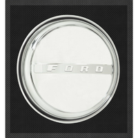 Wheel Vintiques Stainless 1947-48 For Ford Cap Smooth With For Ford Logo