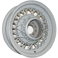 Wheel Vintiques Bare Street Rod Wire Rim 15 x 6" 4-1/2 & 4-3/4" Bolt Circle With 3" Back Space