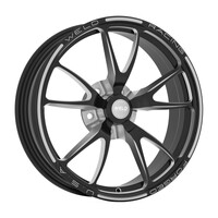 Weld Racing Wheel Drag Front Full Throttle Frontrunner 15x3.5 Size 5x4.5 Bolt Pattern 1.75 Backspace Black Each WE82B-15204