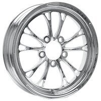 Weld Racing Wheel V-Series Frontrunner 17x4.5 Size 5x120 Bolt Pattern 2.25 in. Backspace Polished  Each WE84P-1704254