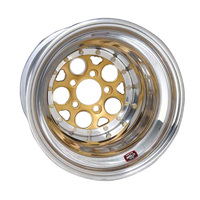Weld Racing Wheel Racing Magnum 2.0 15x14'' Gold/Polished Magnum 2.0 5X4.5'' Bolt Pattern 4'' Backspace WE86-514208