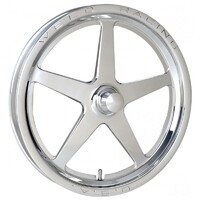 Weld Racing Wheel Alumastar Frontrunner 15x3.5 Size Strange Spindle Bolt Pattern 1.75 in. Backspace Polished  Each WE88-15001