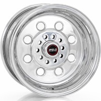 Weld Racing Wheel Draglite 15x5 Size 4x4.25 Bolt Pattern 3.5 in. Backspace Polished Center Polished Shell Non-BL Each WE90-55036
