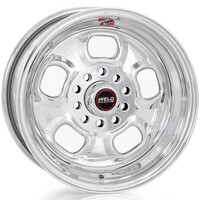 Weld Racing Wheel Rodlite 15x7 Size 5x4.5 Bolt Pattern 4.5 Backspace Polished Center Polished Shell Each WE93-57348