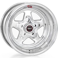 Weld Racing Street Wheel DFS Series 15x3.5 Polished Prostar 5x4.75 1.375 Backspace WE96-54270