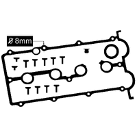 Crossfire Rocker Cover Gasket Set for Mazda Ford FP FS DOHC 16V EFI XRC3112K
