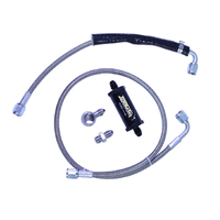 XR6 Turbo Developments Ford Barra Falcon FG FGX Turbo Oil Line Kit XTD-OLKFG