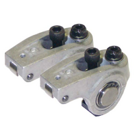Yella Terra S/T Roller Rocker Set 1.5 Ratio 5/16" Bolt on Adjustable Suit Holden 6 Cyl. Red Blue and Black 