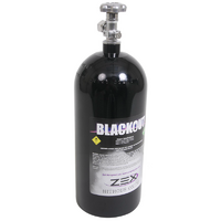 Zex Blackout Series 10lb. Nitrous Bottle Includes Valve & -4AN Fitting